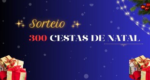 300 cestas de natal