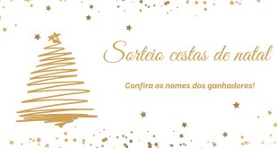 Sorteio cestas de natal