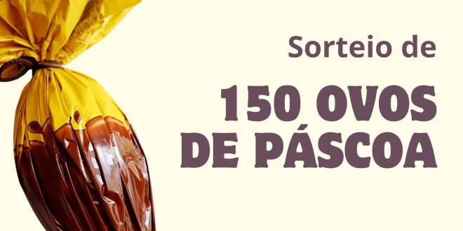 150 ovos de pascoa